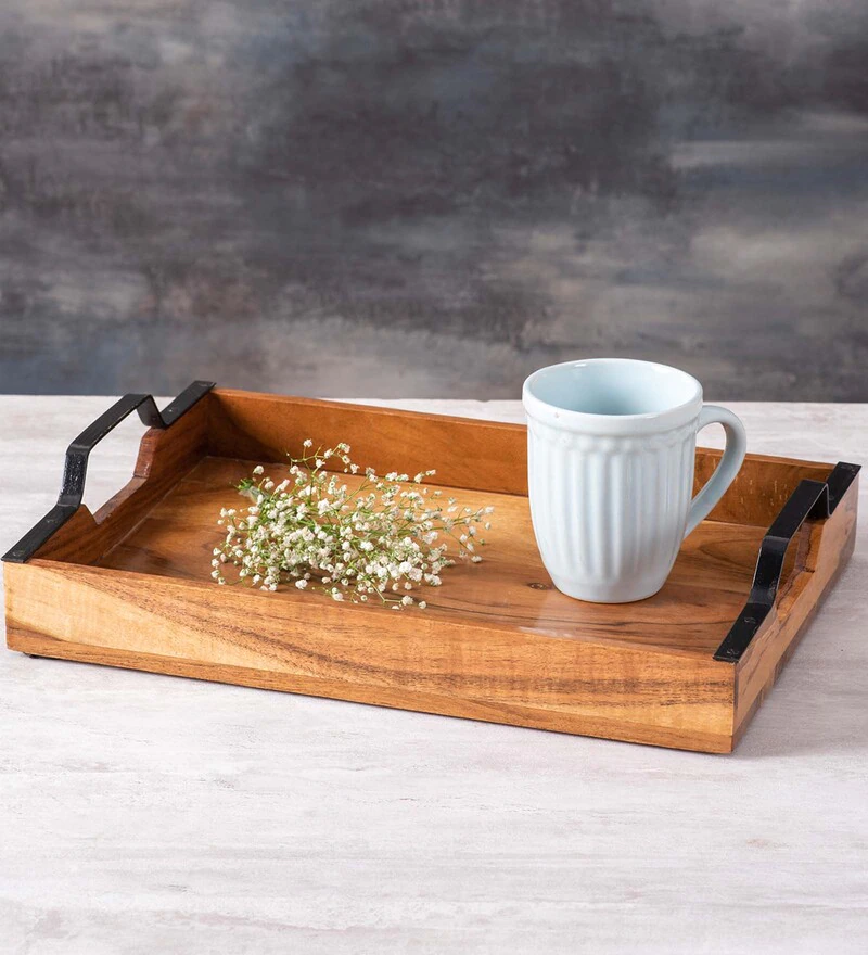 Tango Acacia Wood Serving Tray