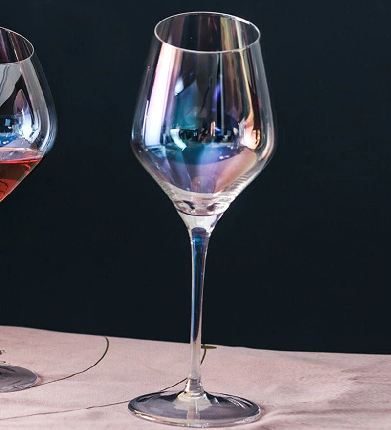 Slanting Pearl 540ml Glass Wine Glass