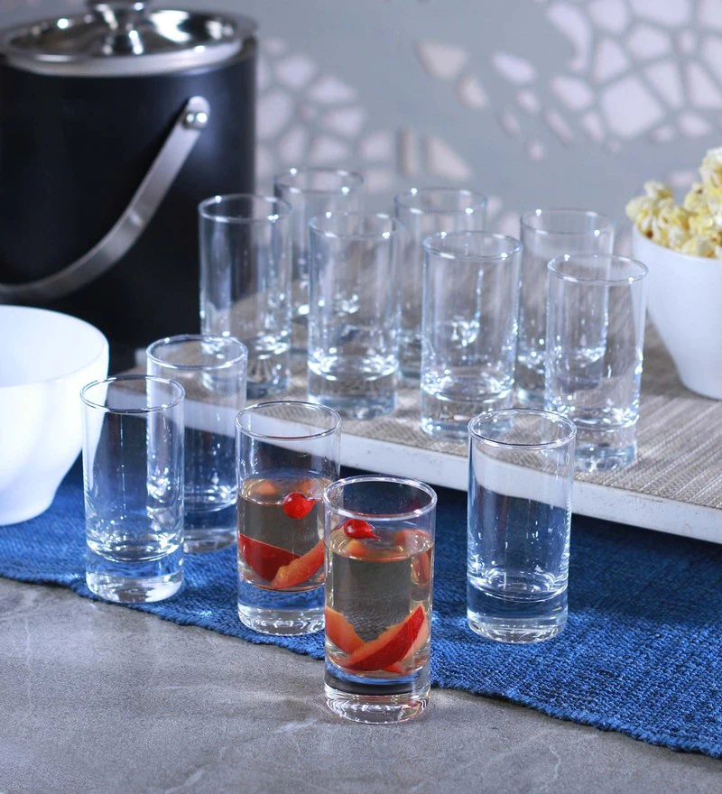 Side Vodka 95ml (Set of 12) Glass Shot Glass