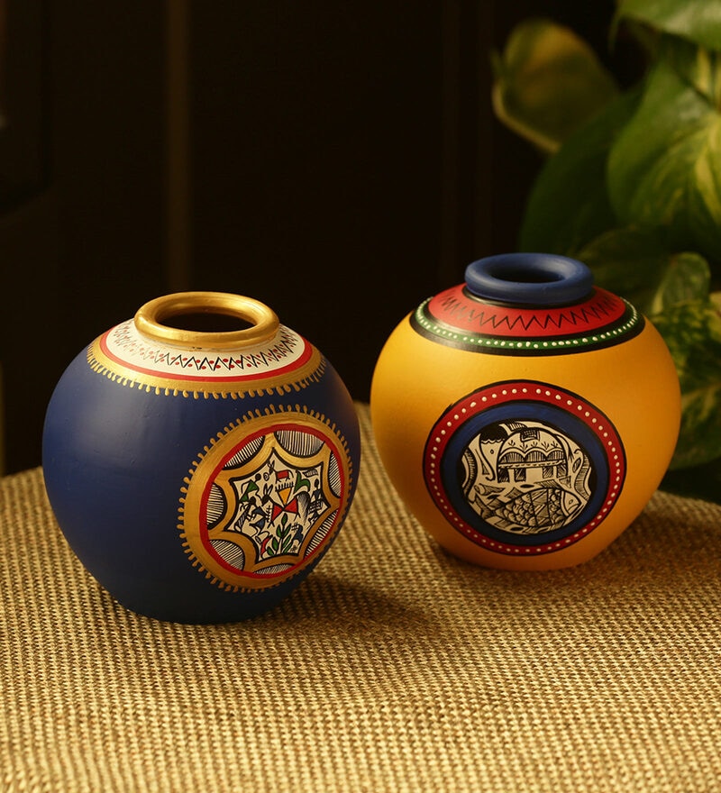Bud (Set of 2) Terracotta Vase