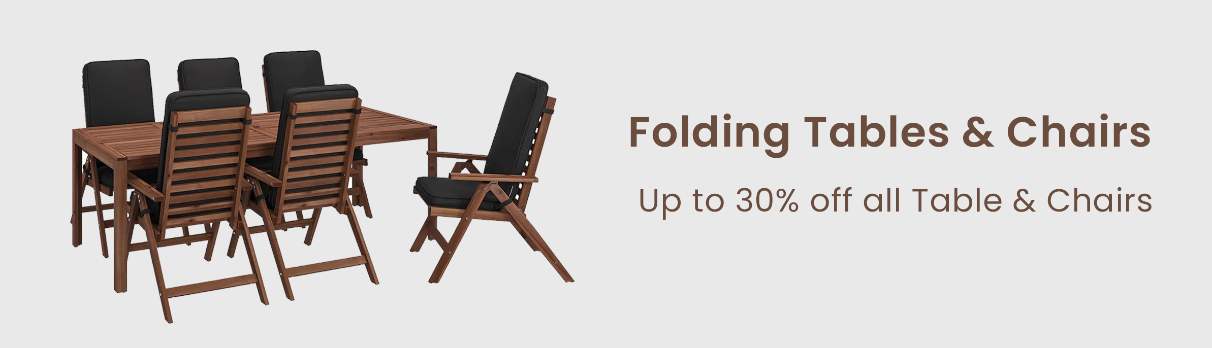 Folding Tables and Chairs