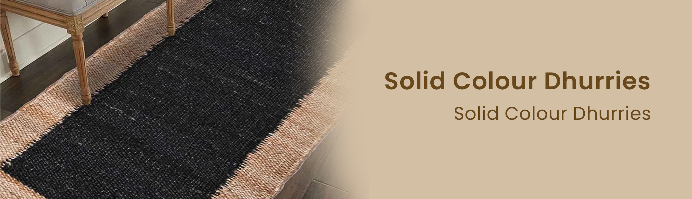 Solid Colour Dhurries